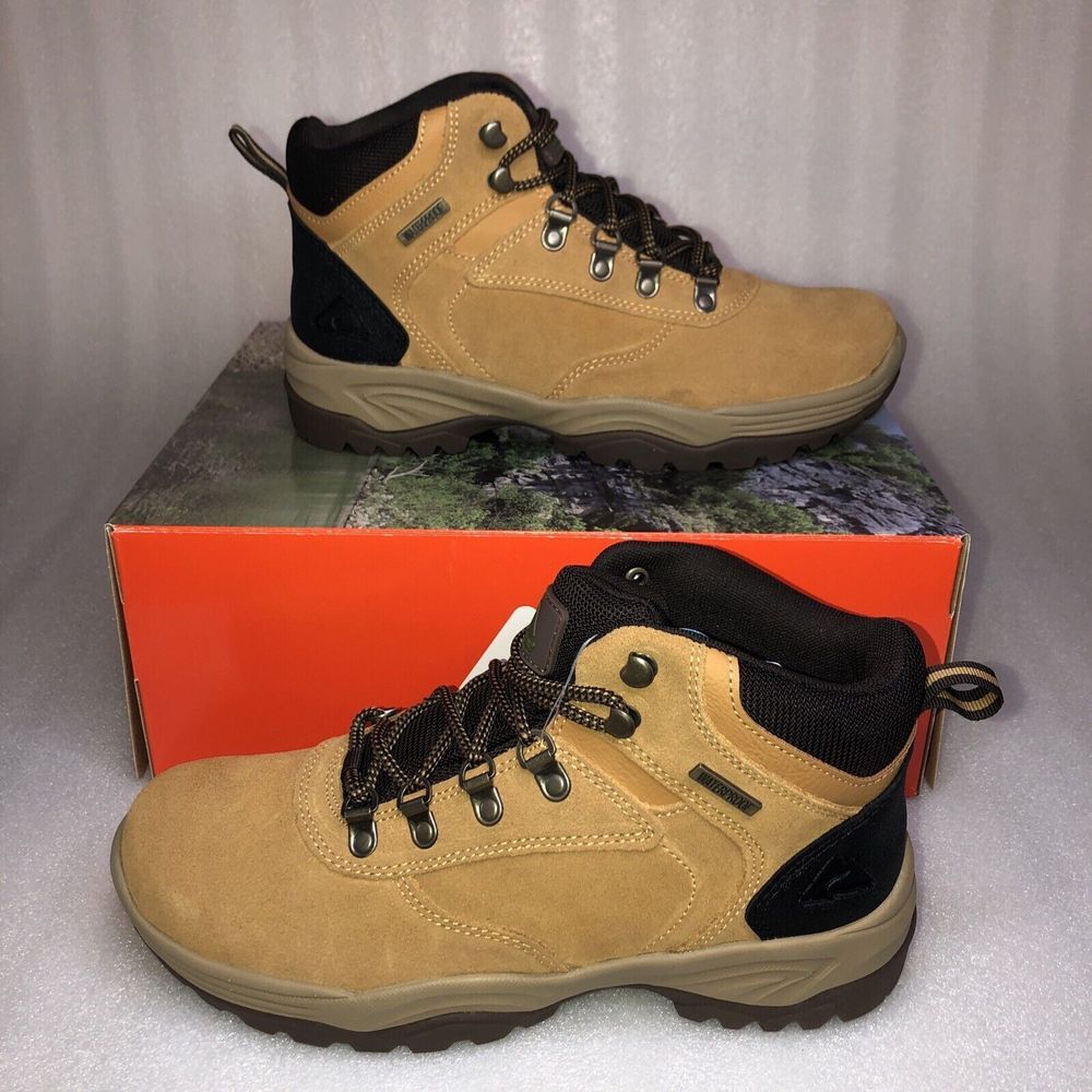 Ozark Trail M OT Free Edge Hiker Suede Wheat Boots Men's Size 13‎ Waterproof NEW - Picture 7 of 16